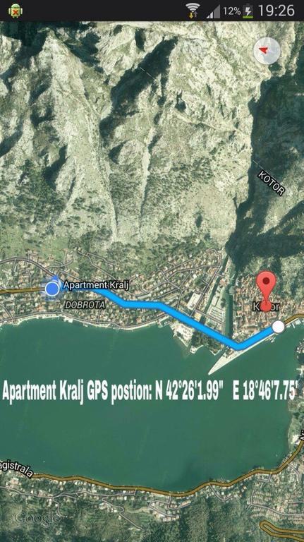 Apartment Kralj كوتور الغرفة الصورة